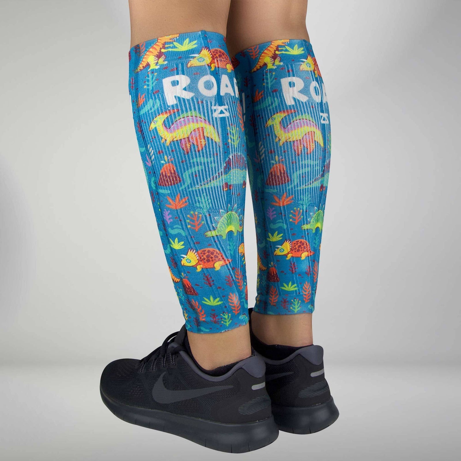 Dinosaurs Compression Leg SleevesLeg Sleeves - Zensah