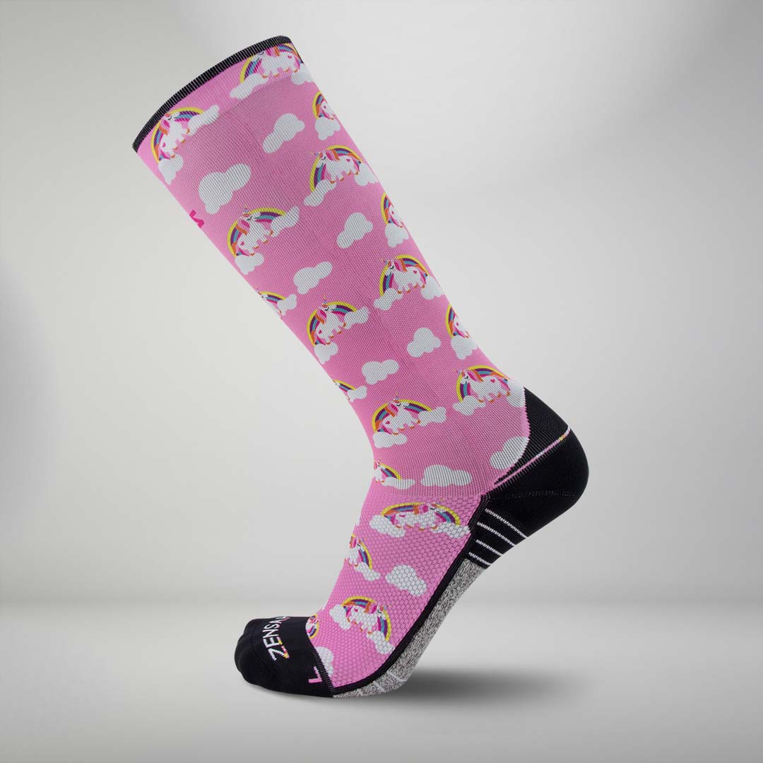 Rainbow Unicorns Socks (KNEE-HIGH)Socks - Zensah