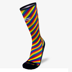 Rainbow Flag Compression Socks (Knee-High)Socks - Zensah