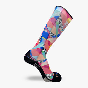 Retro Shapes Compression Socks (Knee-High)Socks - Zensah