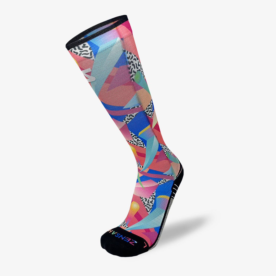 Retro Shapes Compression Socks (Knee-High)Socks - Zensah