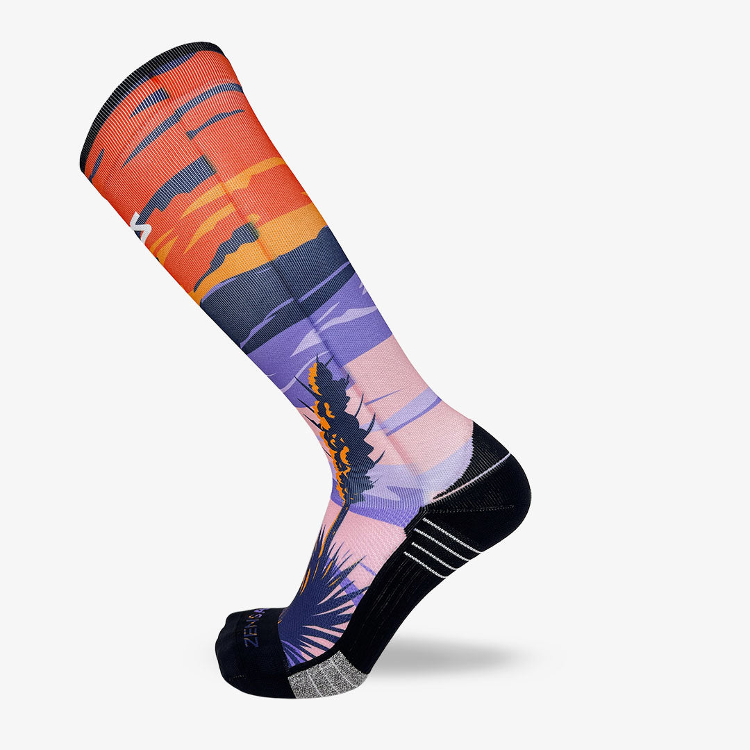 Southwest Sands Compression Socks (Knee-High)Socks - Zensah