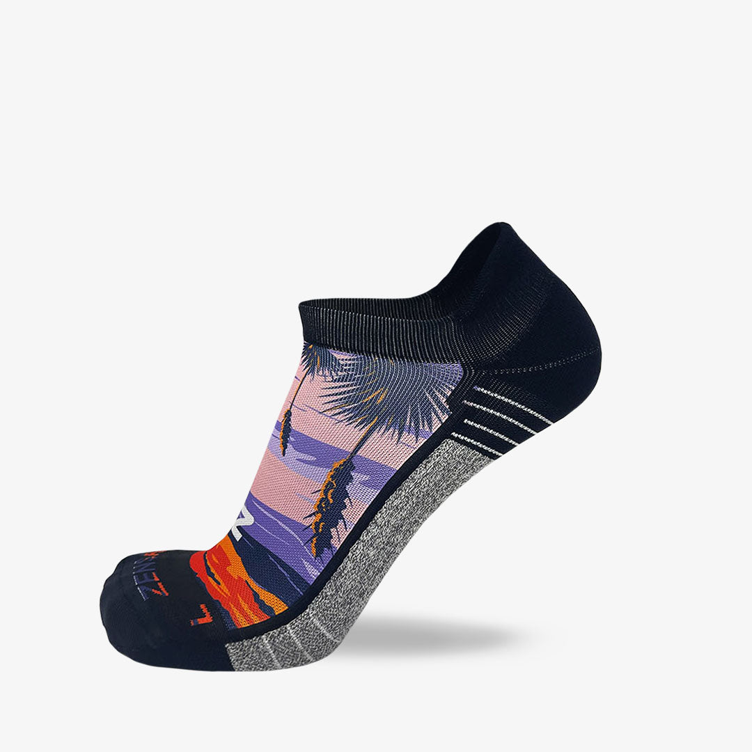Southwest Sands Running Socks No-Show Zensah