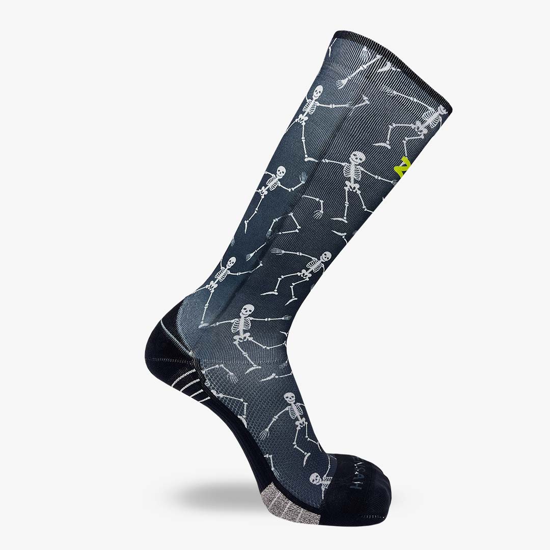 Skeletons Compression Socks (Knee-High)Socks - Zensah