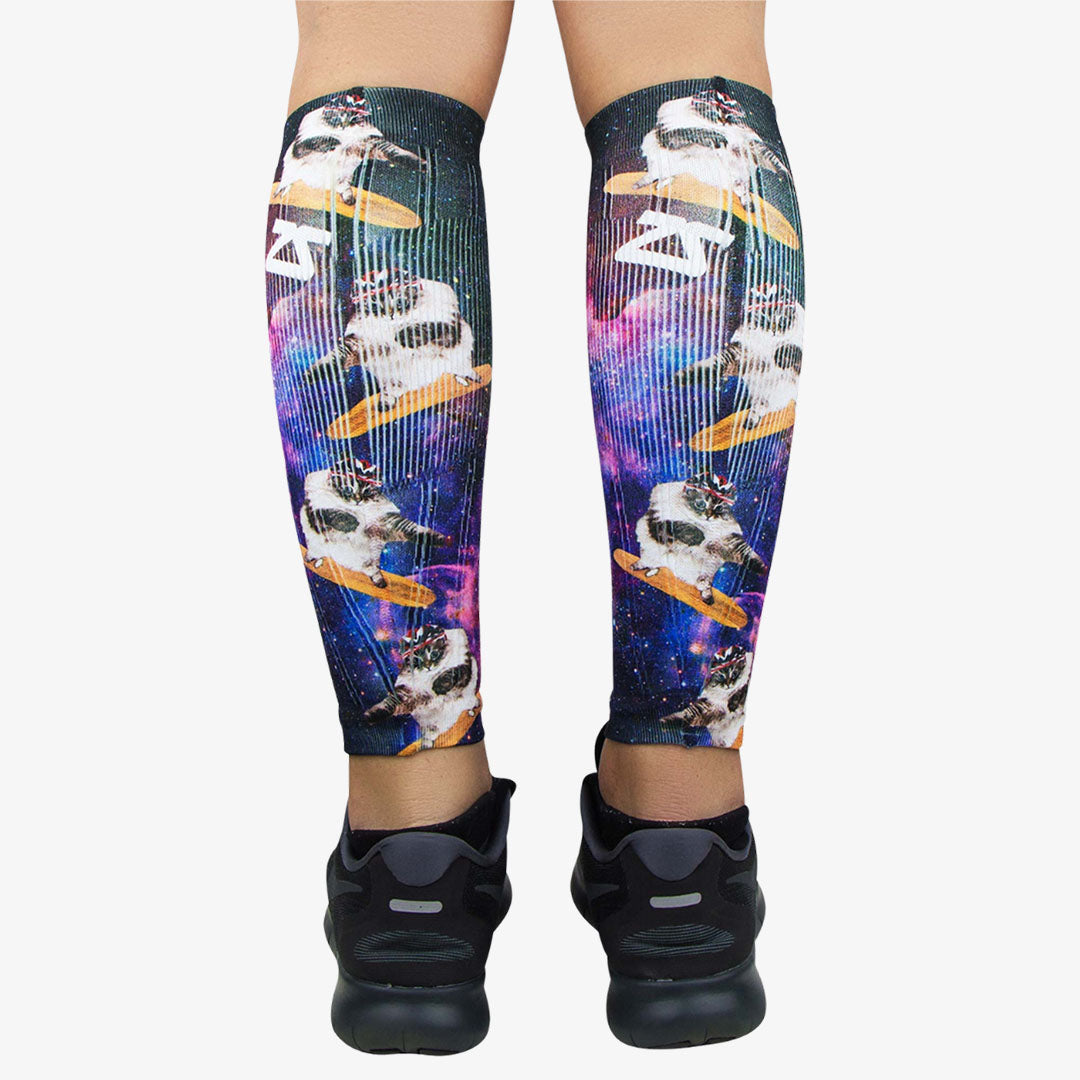 Space Cats Compression Leg SleevesLeg Sleeves - Zensah