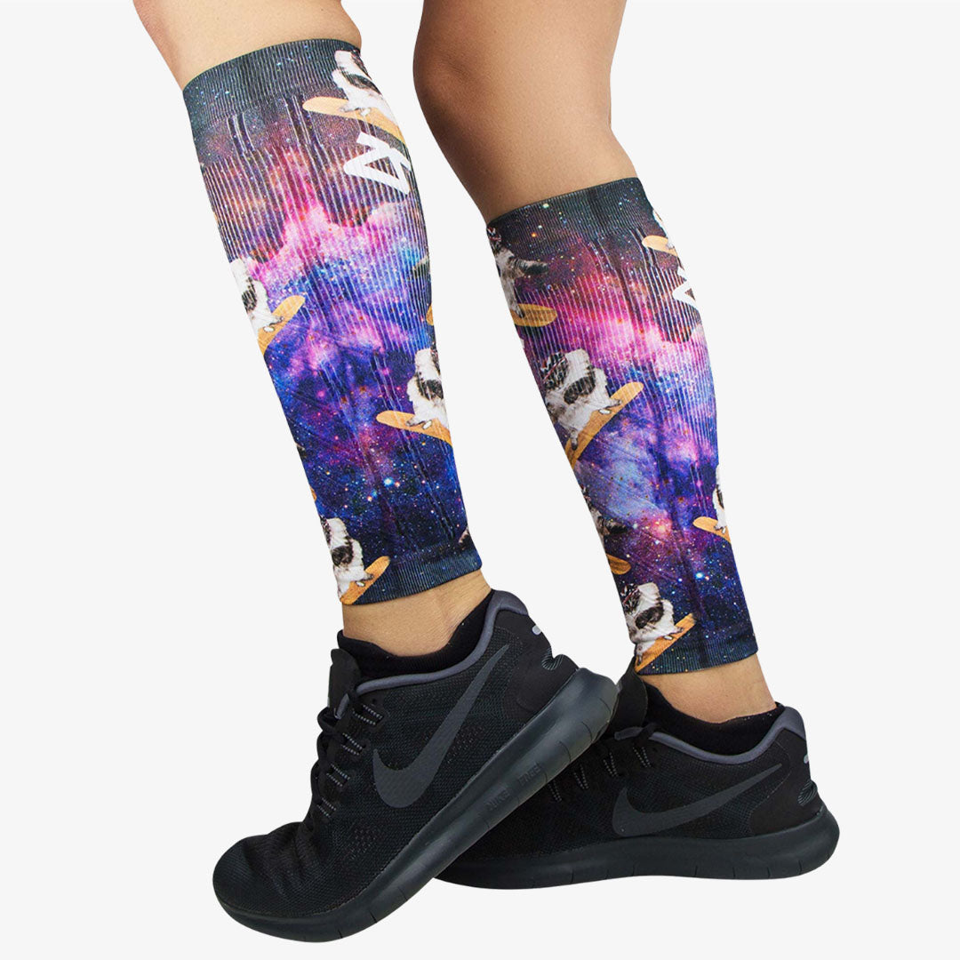 Space Cats Compression Leg SleevesLeg Sleeves - Zensah