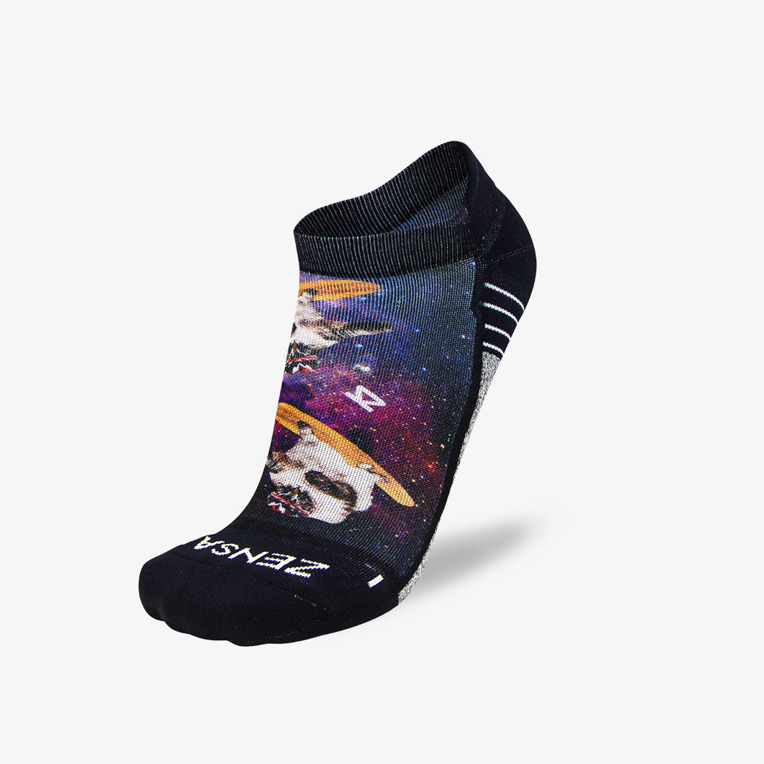 Space Cats Socks (No Show) - Zensah