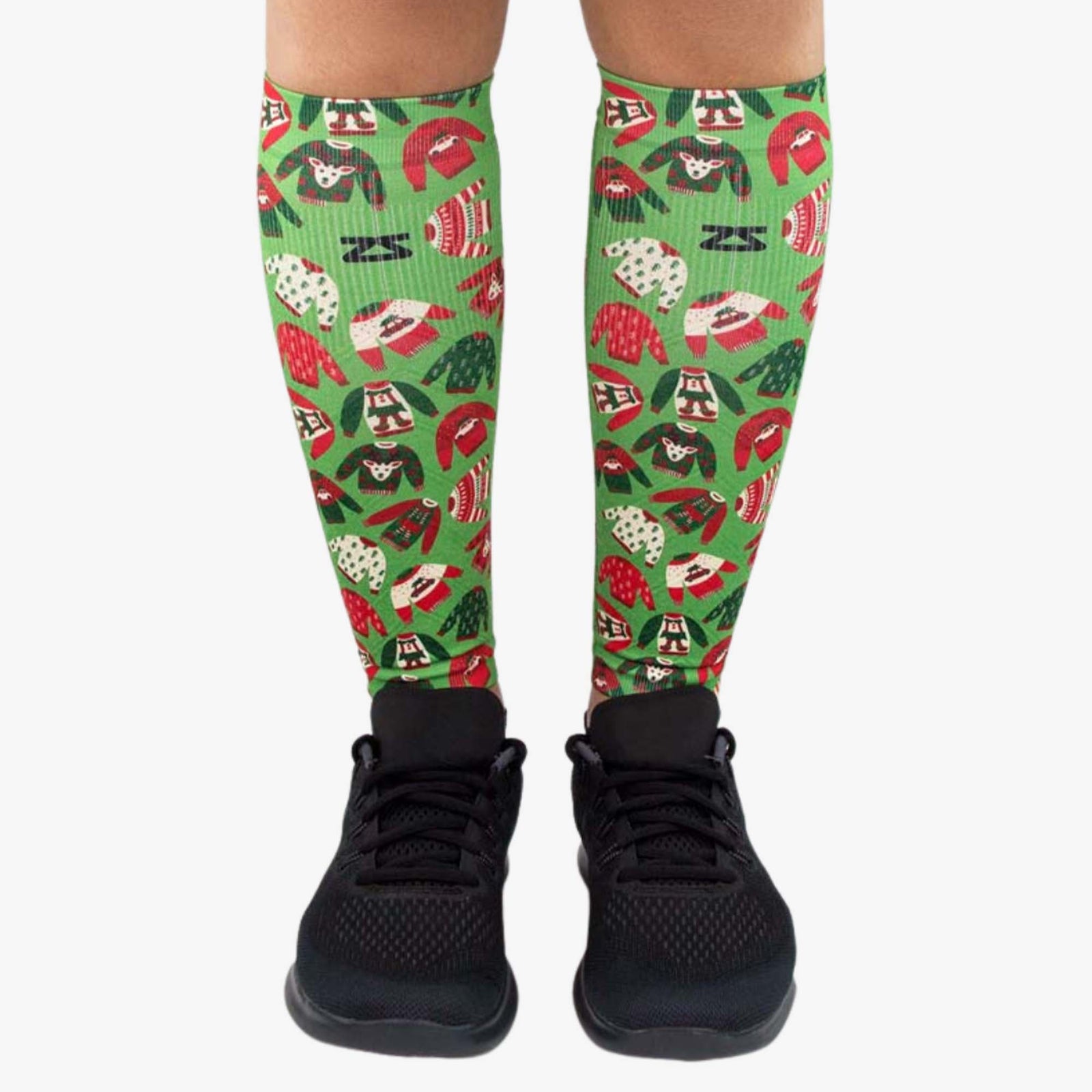 Xmas Sweater Compression Leg SleevesLeg Sleeves - Zensah