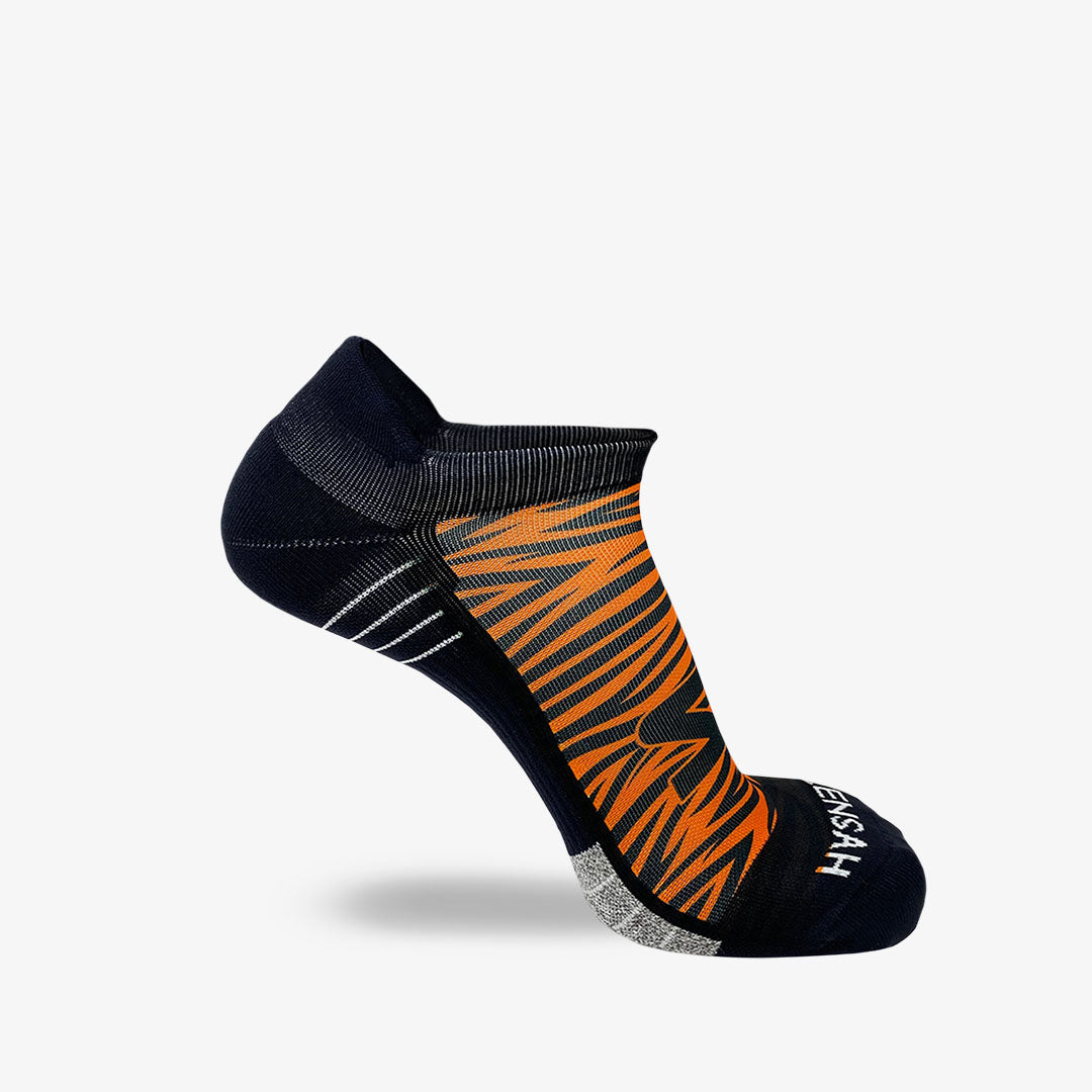 Tiger Print Running Socks (No Show)Socks - Zensah