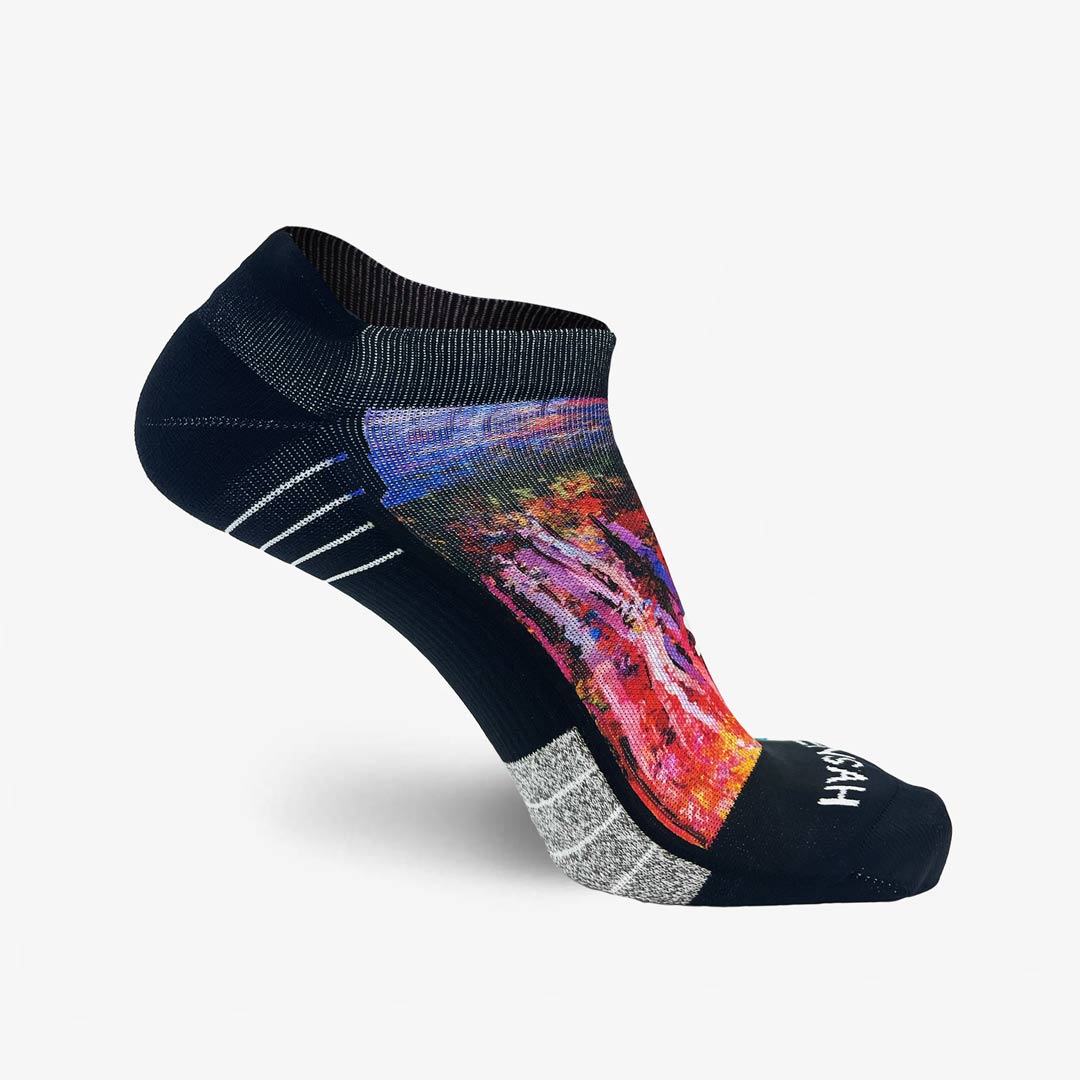 Fall Trees Running Socks (No Show)Socks - Zensah