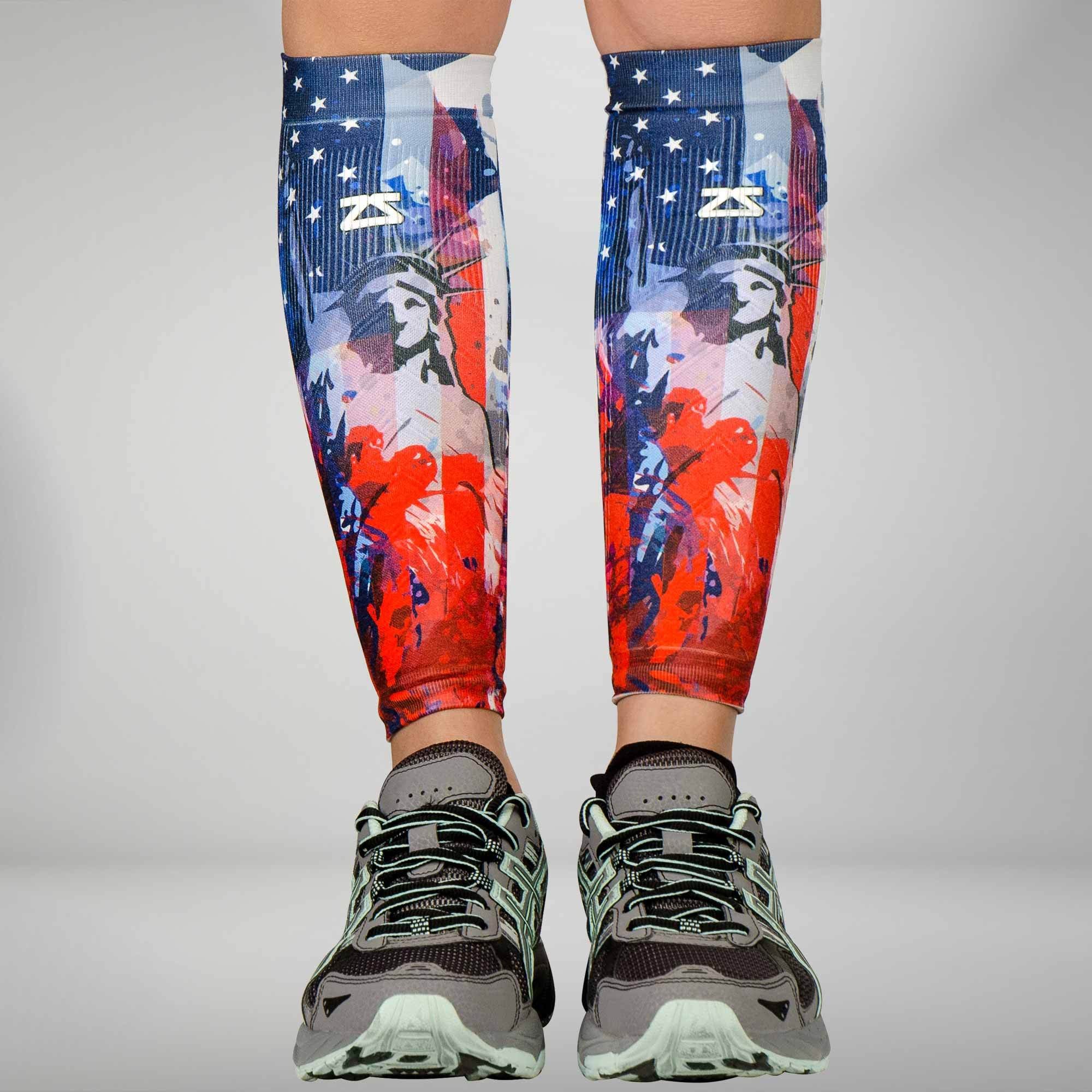 American Flag Independence Compression Leg Sleeves | Zensah