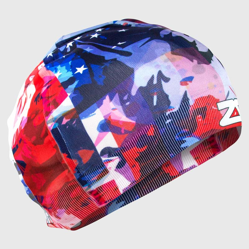 USA Liberty Skull Cap BeanieHat - Zensah