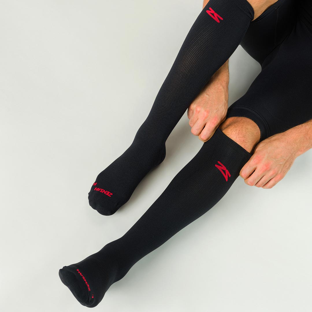 Full Socks Recovery | Chaussettes de compression | Noir