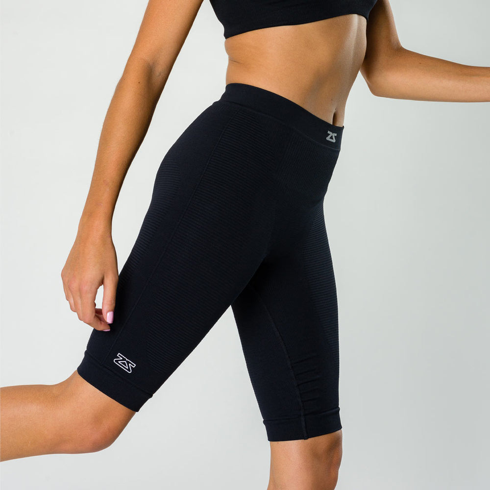 Hamstring Support Shorts Women's Recovery Compression Shorts - Quad and Hamstring Support | Zensah