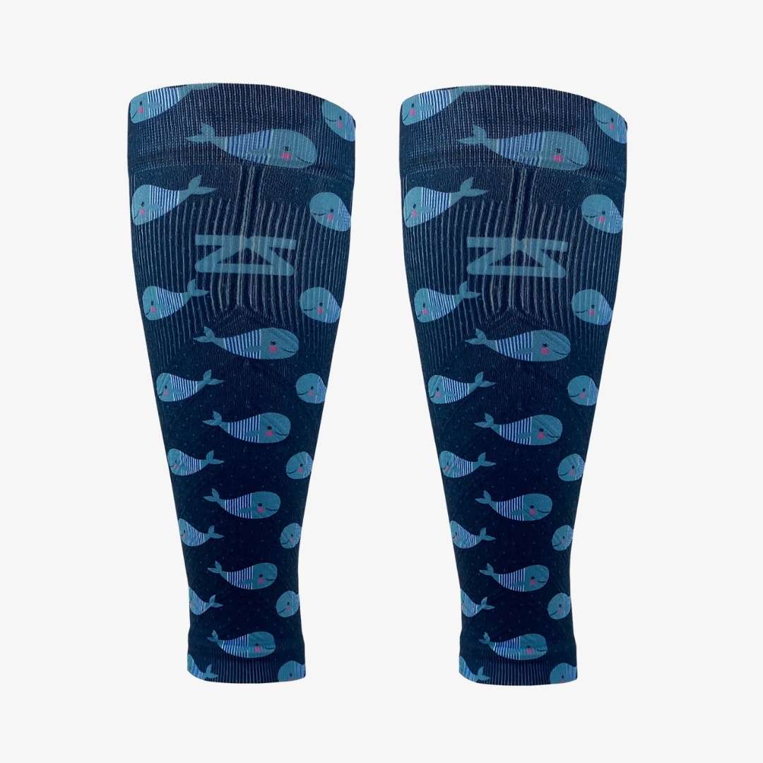 Whales Compression Leg SleevesLeg Sleeves - Zensah