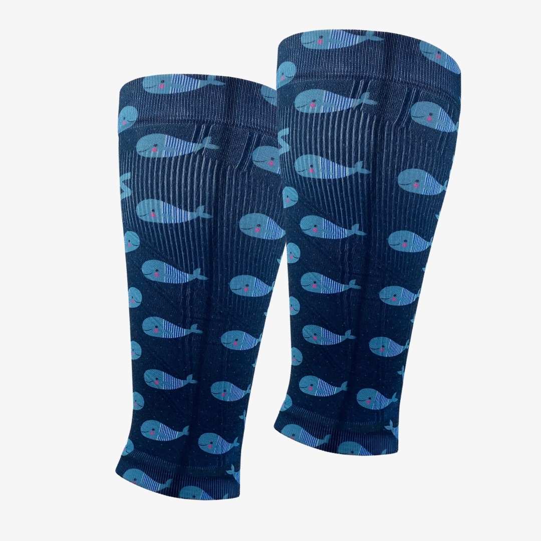 Whales Compression Leg SleevesLeg Sleeves - Zensah
