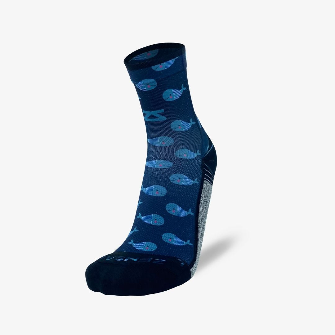 Whales Socks (Mini-Crew)Socks - Zensah