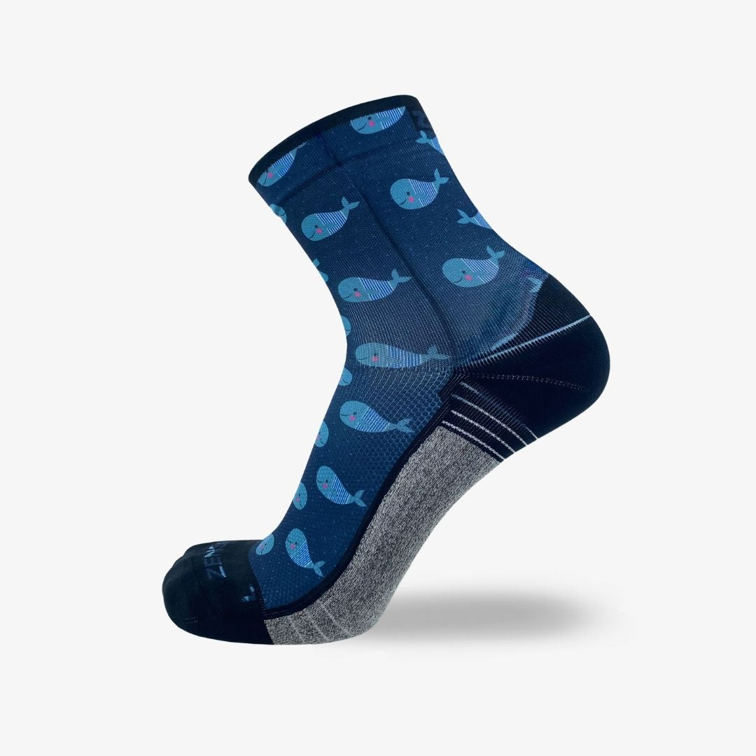 Whales Socks (Mini-Crew)Socks - Zensah