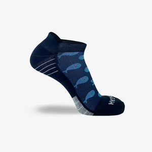 Whales Running Socks (No Show)Socks - Zensah