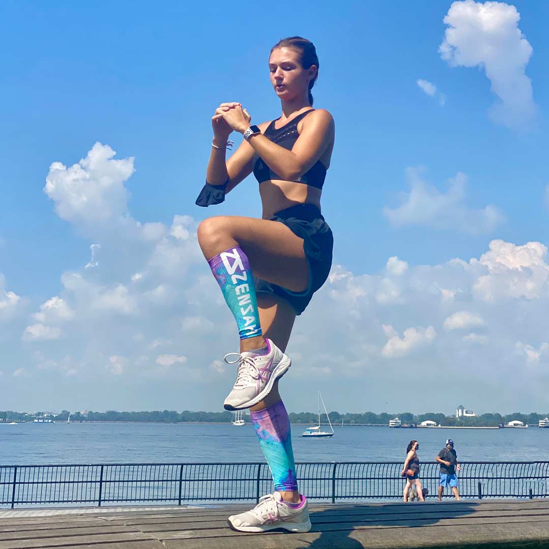 Zensah Haze Compression Leg SleevesLeg Sleeves - Zensah