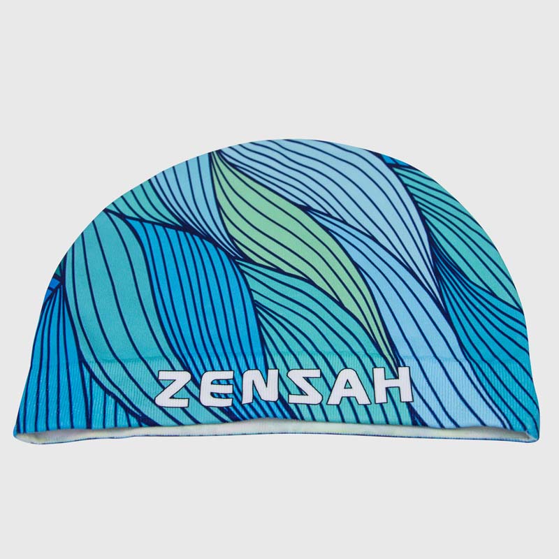 Abstract Waves Skull Cap BeanieHat - Zensah