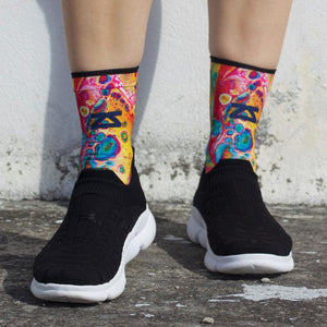 Abstract Art Socks (Mini-Crew)Socks - Zensah