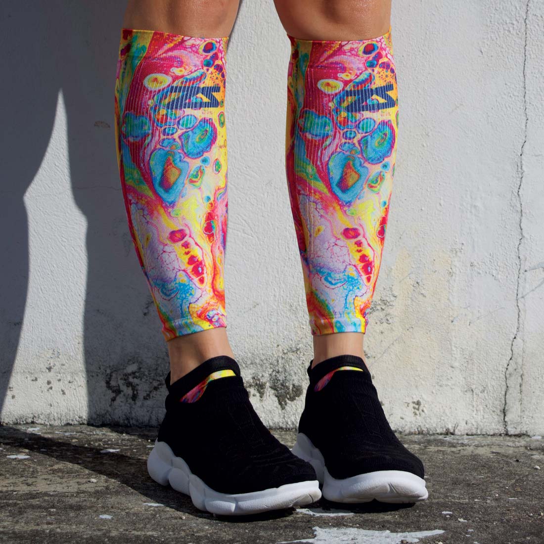 Abstract Art Compression Leg SleevesLeg Sleeves - Zensah