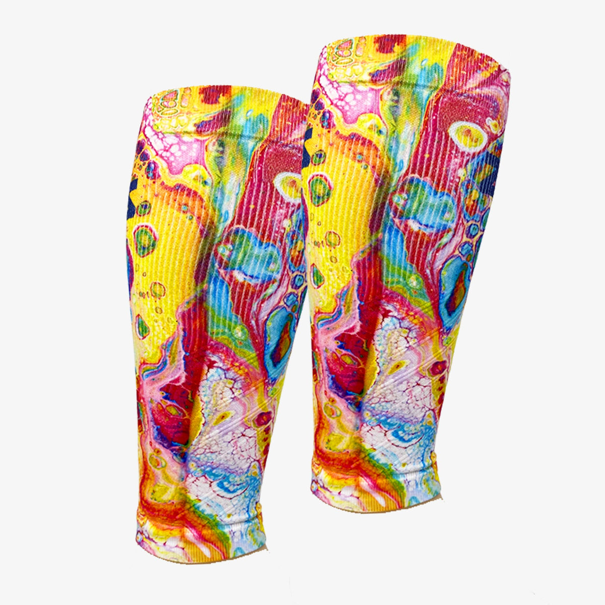 Abstract Art Compression Leg SleevesLeg Sleeves - Zensah
