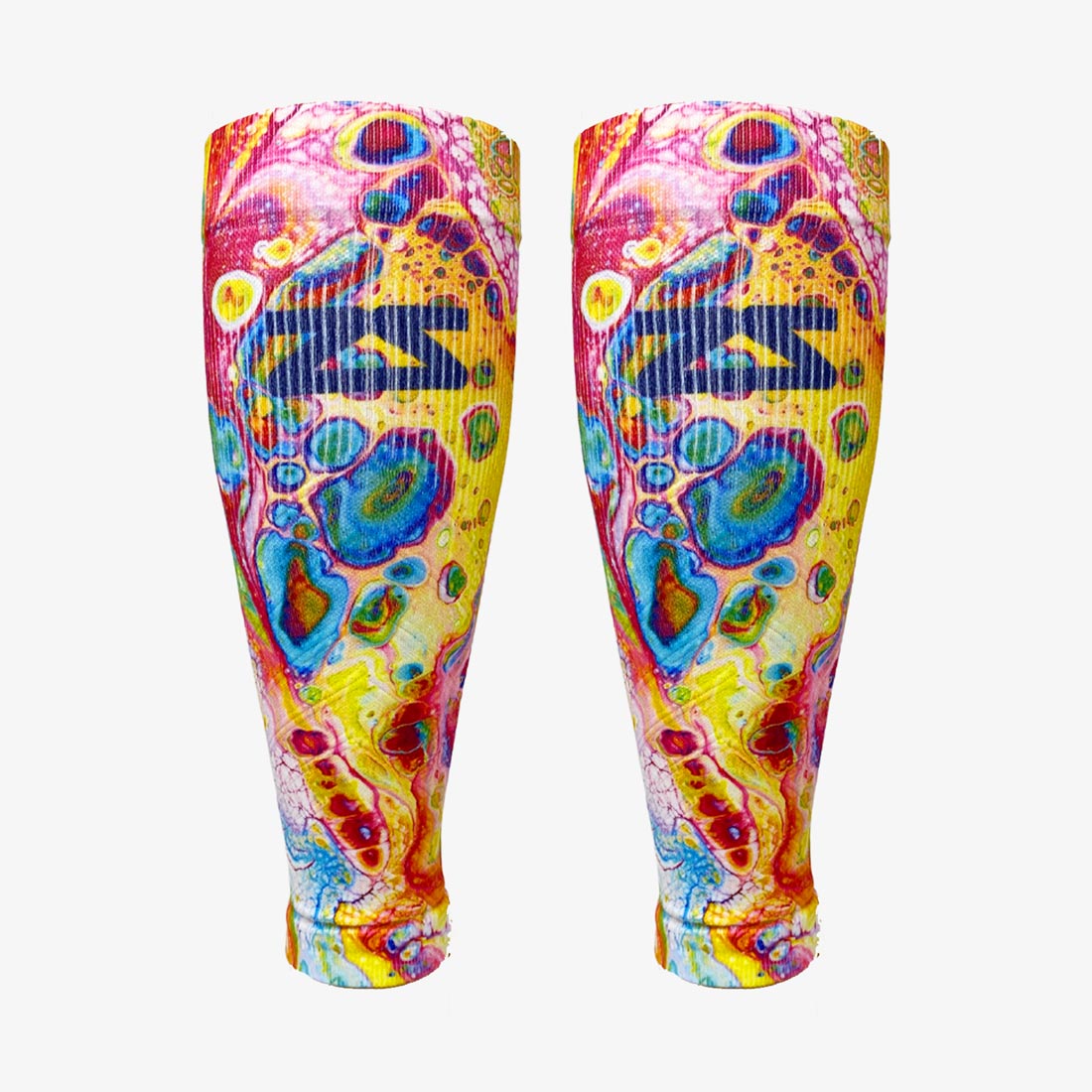 Abstract Art Compression Leg SleevesLeg Sleeves - Zensah