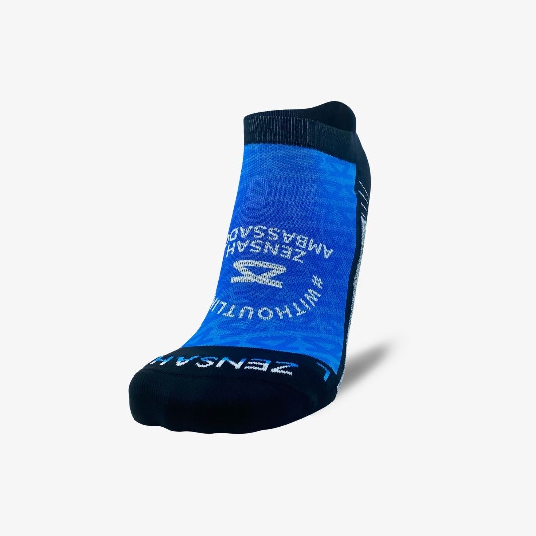 2022 ZS Ambassador Running Socks (No Show)Socks - Zensah