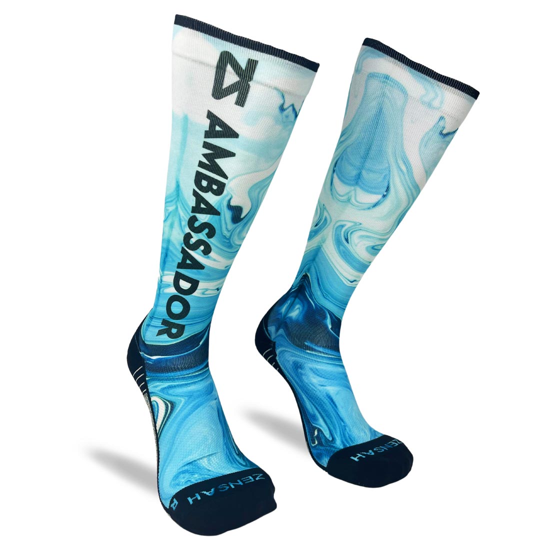 2023 ZS Ambassador Compression Socks (Knee-High)Socks - Zensah