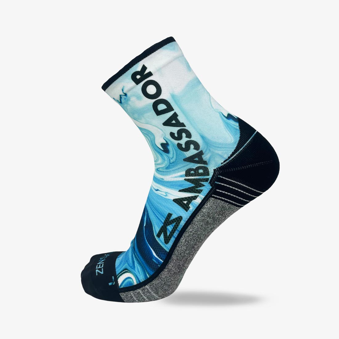 2023 ZS Ambassador Socks (Mini-Crew)Socks - Zensah