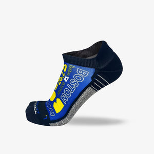 Boston Blue and Yellow Running Socks (No Show)Socks - Zensah