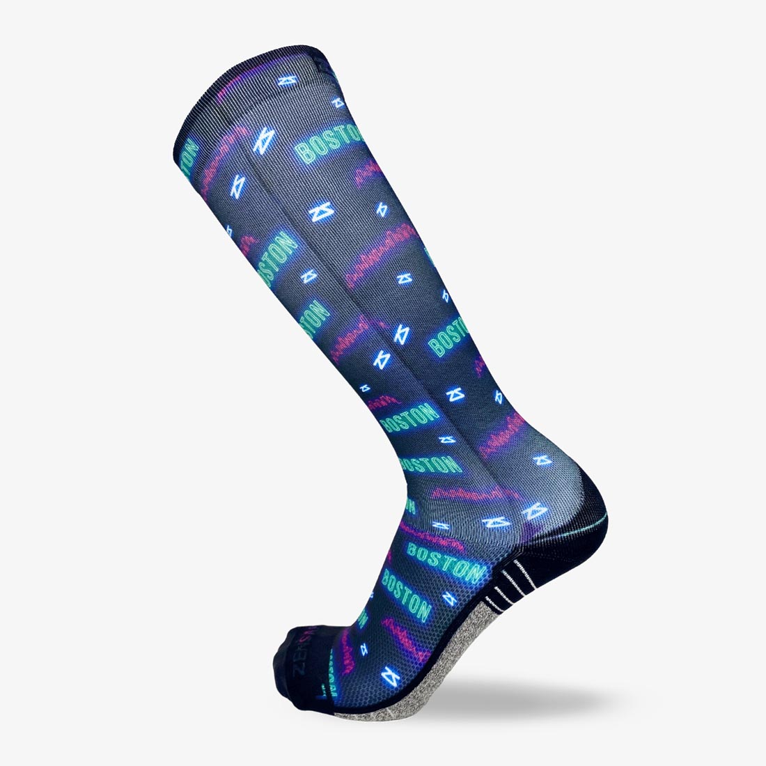 Neon Boston Compression Socks (Knee-High)Socks - Zensah