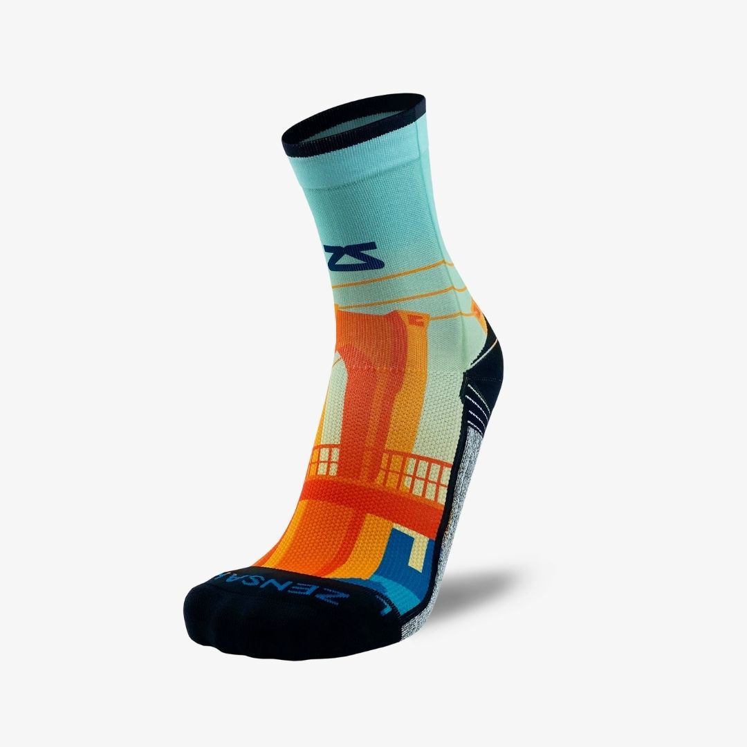 Brooklyn Postcard Socks (Mini-Crew)Socks - Zensah