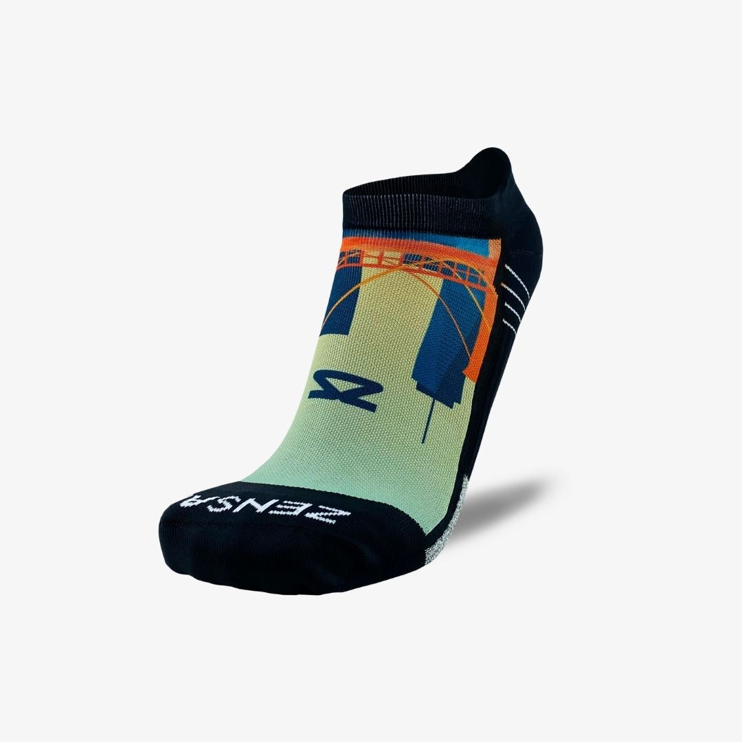 Brooklyn Postcard Running Socks (No Show)Socks - Zensah