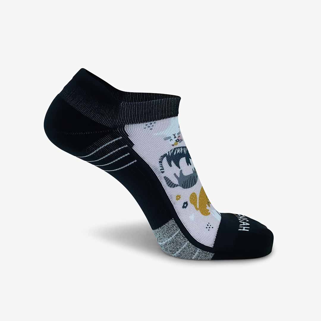 Cats Running Socks (No Show)Socks - Zensah