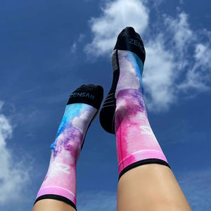Colorful Clouds Socks (Mini-Crew)Socks - Zensah