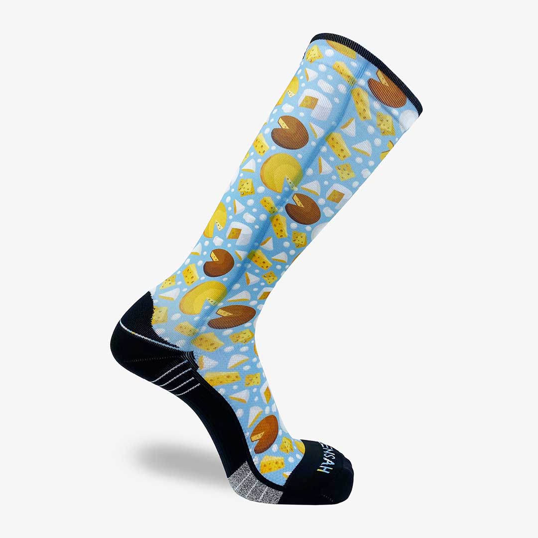 Cheese Compression Socks (Knee-High)Socks - Zensah