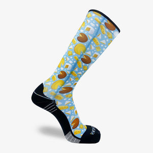 Cheese Compression Socks (Knee-High)Socks - Zensah