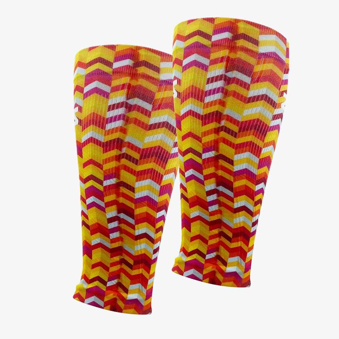 Chevrons Compression Leg SleevesLeg Sleeves - Zensah