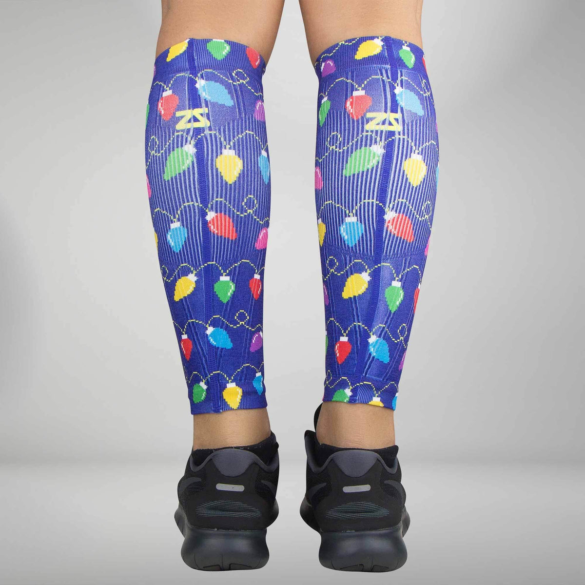 Christmas Lights Compression Leg SleevesLeg Sleeves - Zensah