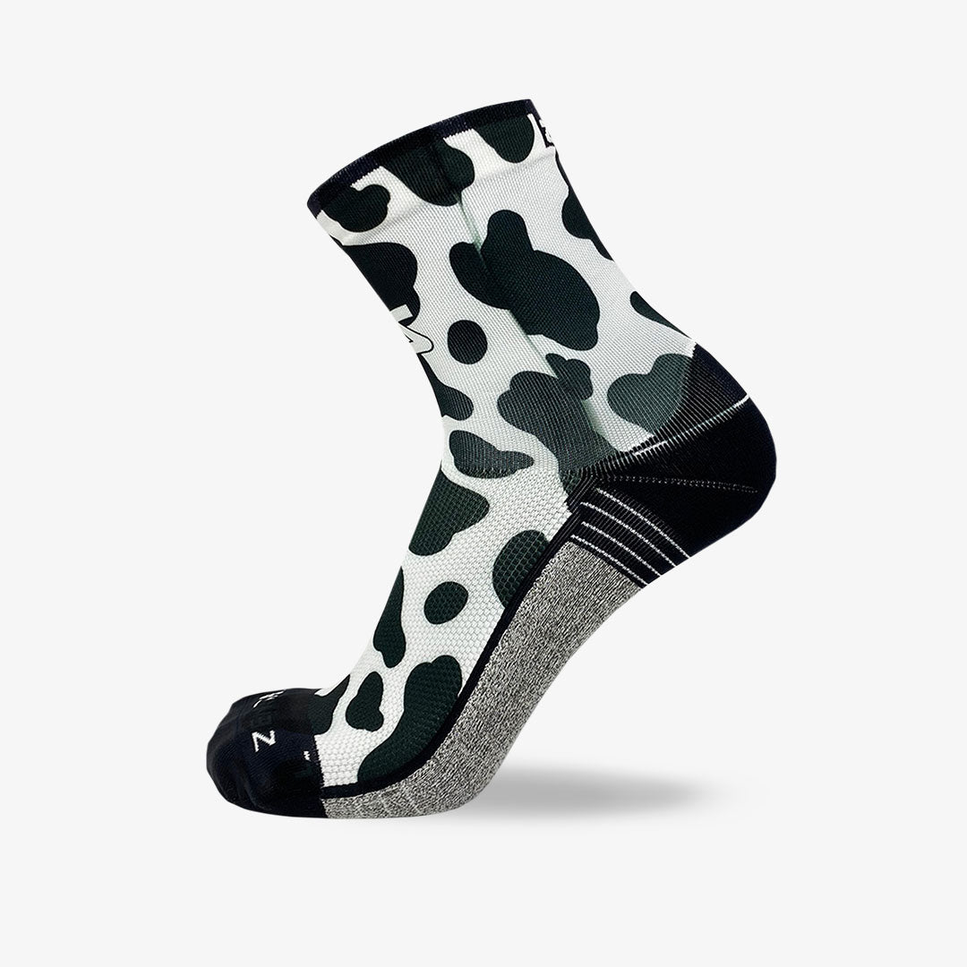 Cow Print Socks (Mini-Crew)Socks - Zensah