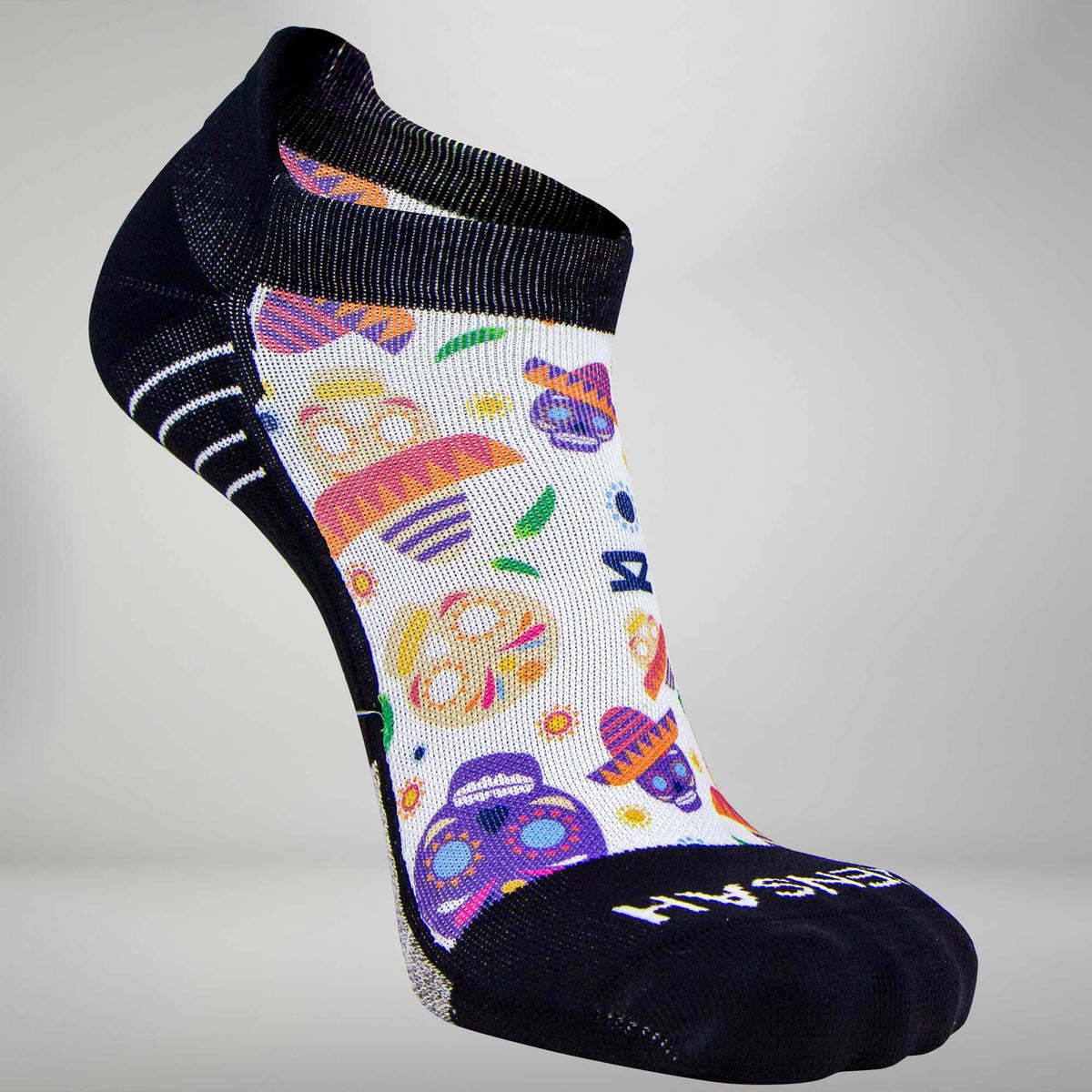 Day Of The Dead Doodle Socks (No Show)Socks - Zensah