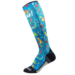Dinosaurs Compression Socks (Knee-High)Socks - Zensah