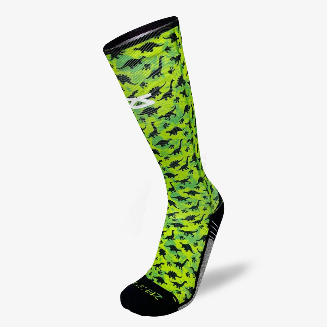 Dino Silhouettes Compression Socks (Knee-High)Socks - Zensah