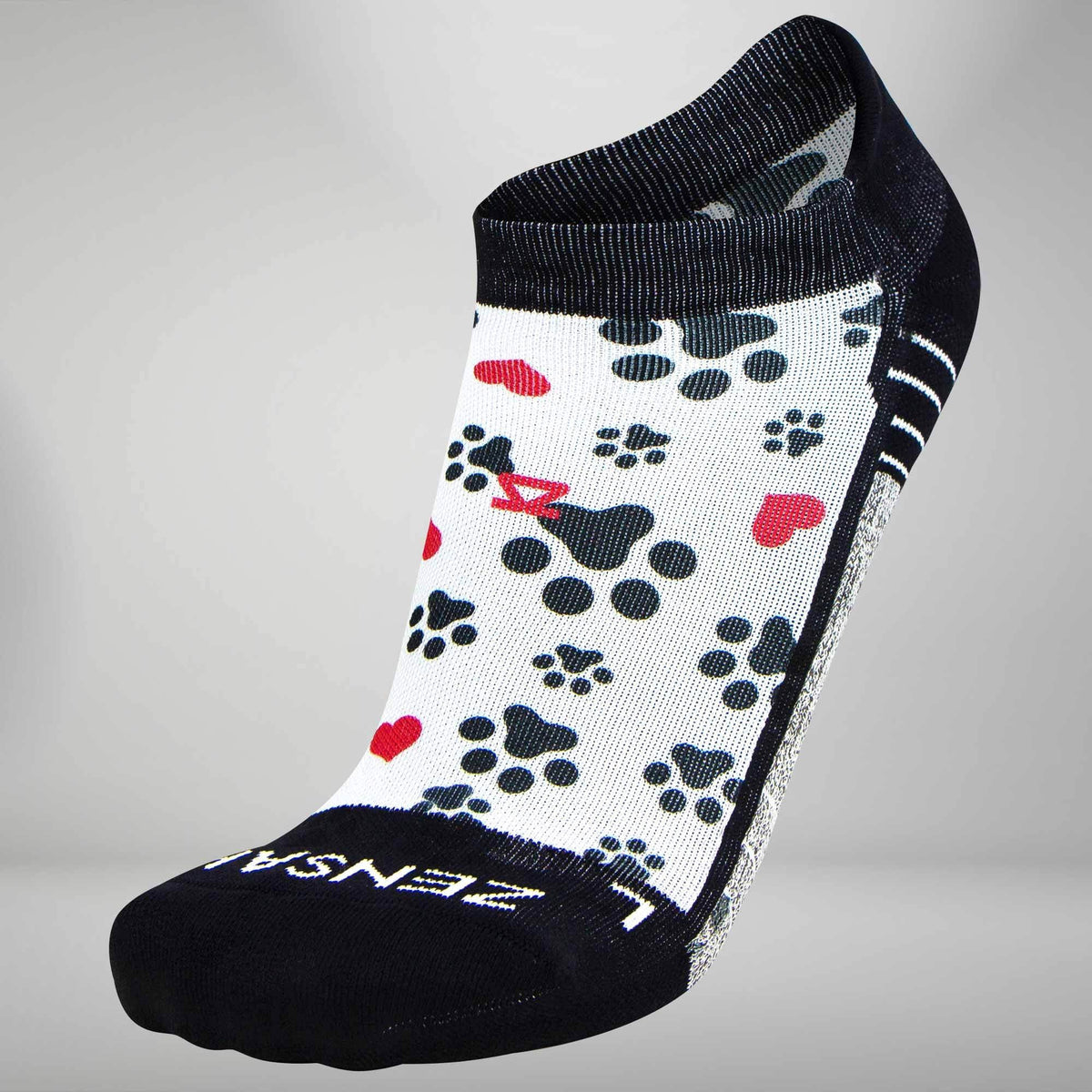 Paw Prints Socks (No Show) - Zensah