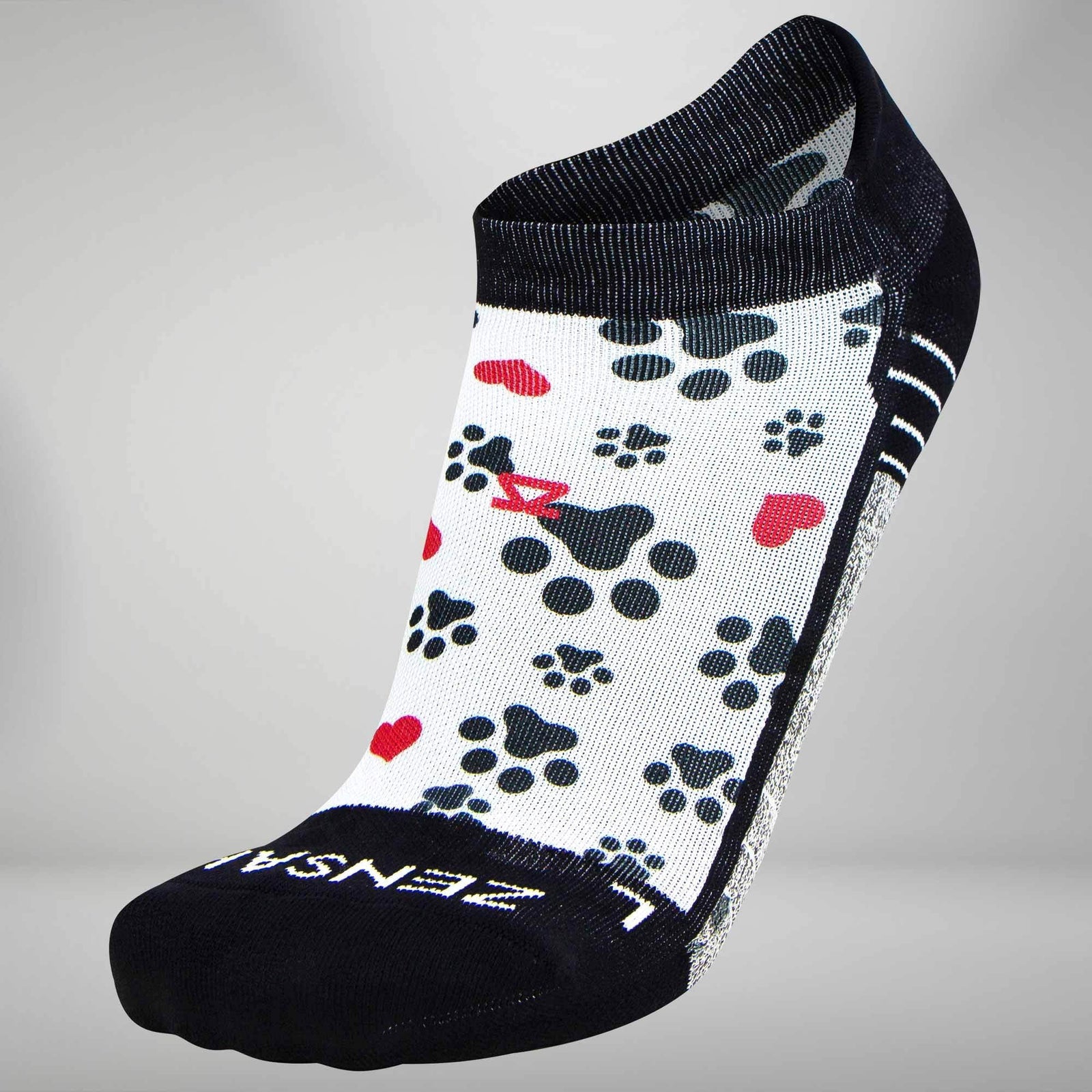 Paw Prints Socks (No Show) - Zensah