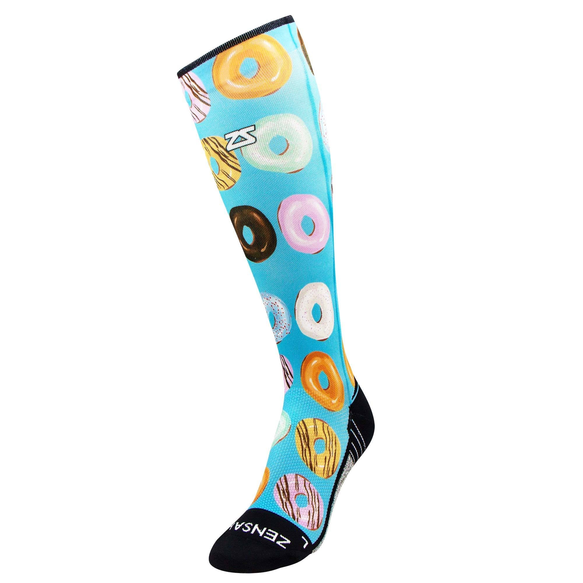 Donuts Compression Socks (Knee-High)Socks - Zensah