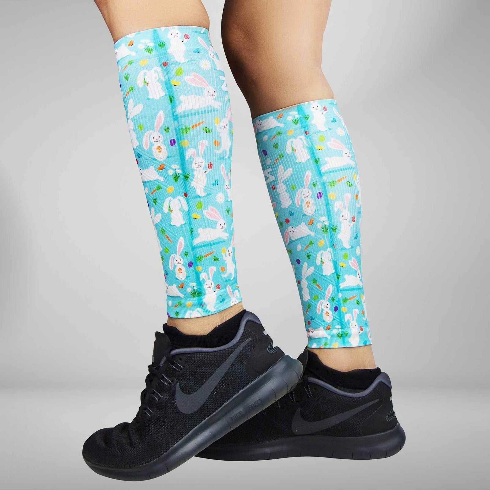 Happy Bunnies Compression Leg SleevesLeg Sleeves - Zensah